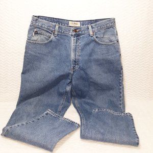 L.L. BEAN Men's Denim Jeans-SZ 34x30